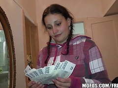 KiloTube presents: Pretty czech student trades sex for cash