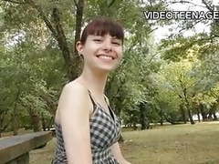 KiloTube presents: Tiny 18 years old teen does porn casting