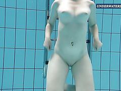 KiloTube presents: Bouncing tits in a blue dress
