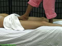 KiloTube presents: Hidden cam ashiatsu massage with foot.hand happy ending