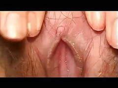 KiloTube presents: Close up on juicy wet hairy pussy bvr