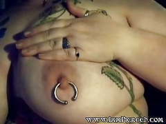 KiloTube presents: Body piercing collection of pierced pussies and nipples 7