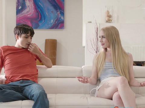 KiloTube presents: Pale babe emma starletto gets licked and fucked by a lucky roommate