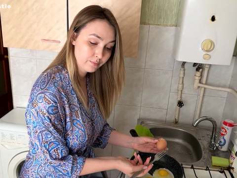 KiloTube presents: To the surprise of the stepson, the stepmom's pussy turned out to be as narrow as the sex doll's pussy