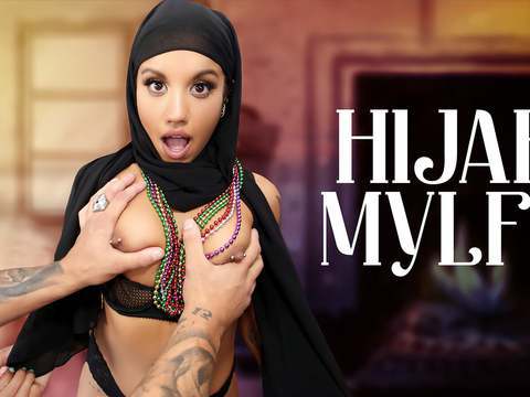 KiloTube presents: Hijab stepmom is not too wild, so showing stepson forbidden parts of her body feels crazy taboo