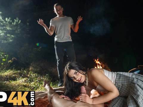 KiloTube presents: Hunt4k. teen chloe heart was seduced and her tight pussy was fucked in public in front of her bf