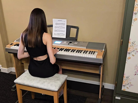 KiloTube presents: Techer fucked a piano student